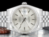 Rolex Datejust 36 Argento Jubilee 16234 Silver Lining